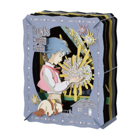 Théâtre de papier Howl et l'enfant étoile - Le château ambulant