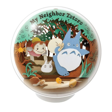 Théâtre de papier sphère Tunnel secret -Mon Voisin Totoro