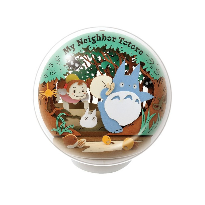 Théâtre de papier sphère Tunnel secret -Mon Voisin Totoro
