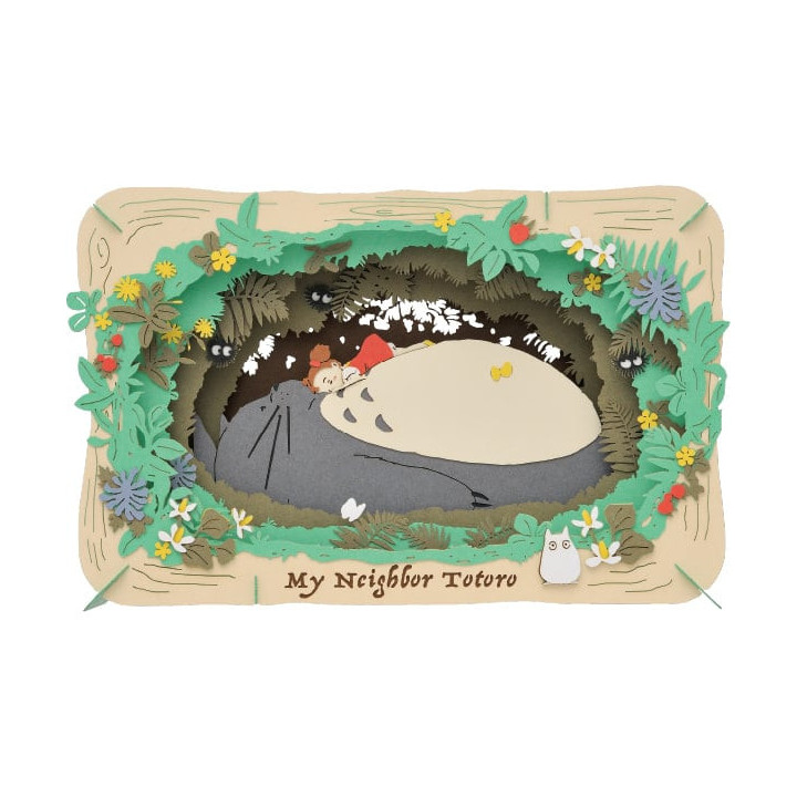 Théâtre de papier Sieste de Mei - Mon Voisin Totoro