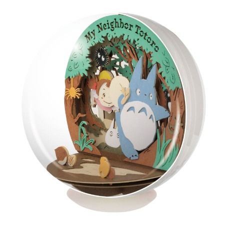 Théâtre de papier sphère Tunnel secret -Mon Voisin Totoro