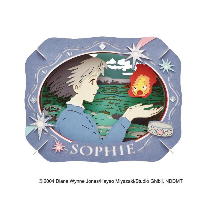 Paper Theater Sophie & Calcifer - Howl's Moving Castle