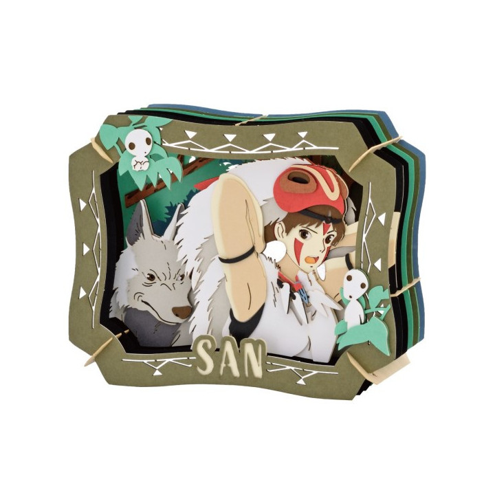 Théâtre de papier San - Princesse Mononoké