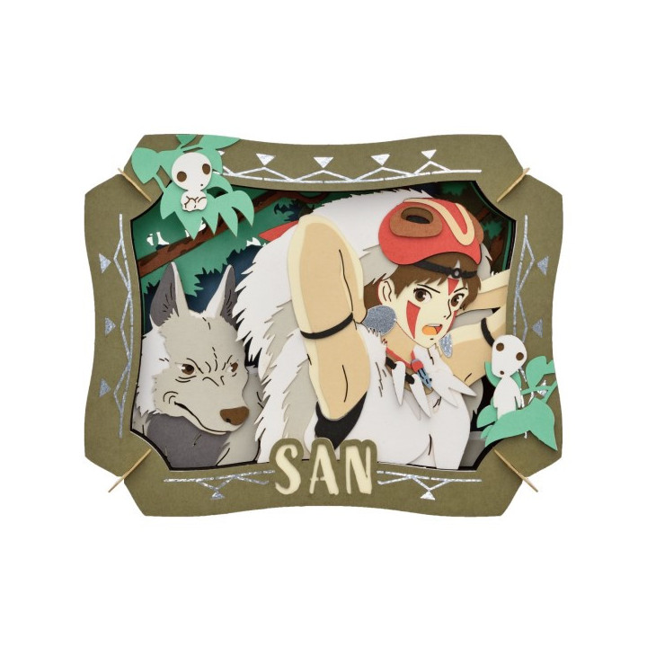 Théâtre de papier San - Princesse Mononoké