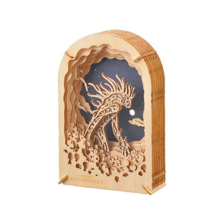 Théâtre de papier Style bois Daidarabotchi - Princesse Mononoké