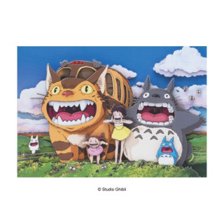 Théâtre de papier Ombres Rugissement - Mon Voisin Totoro