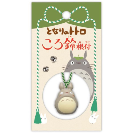 Strap Clochette Netsuke Totoro Gris - Mon Voisin Totoro