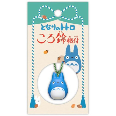 Strap Clochette Netsuke Totoro Bleu - Mon Voisin Totoro