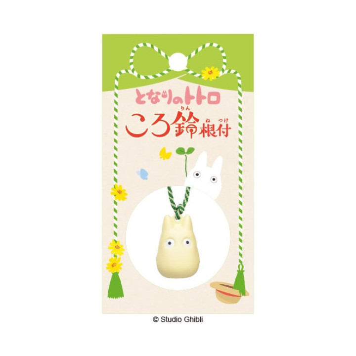 Strap Clochette Netsuke Totoro Blanc - Mon Voisin Totoro