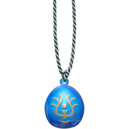 Strap Netsuke flying stone - Castle in the sky