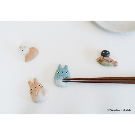 Set of 4 Shigaraki chopsticks rest - My Neighbor Totoro