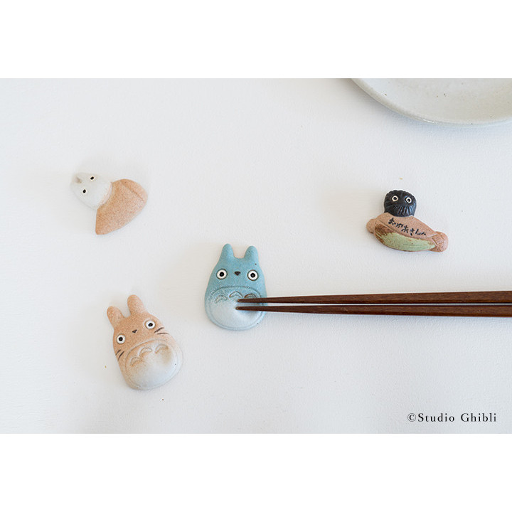 Set of 4 Shigaraki chopsticks rest - My Neighbor Totoro
