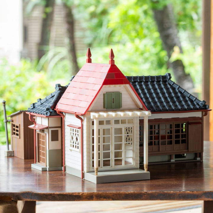 Maquette maison Kusakabe - Mon Voisin Totoro