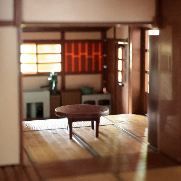 Maquette maison Kusakabe - Mon Voisin Totoro