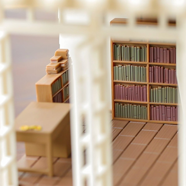 Maquette maison Kusakabe - Mon Voisin Totoro