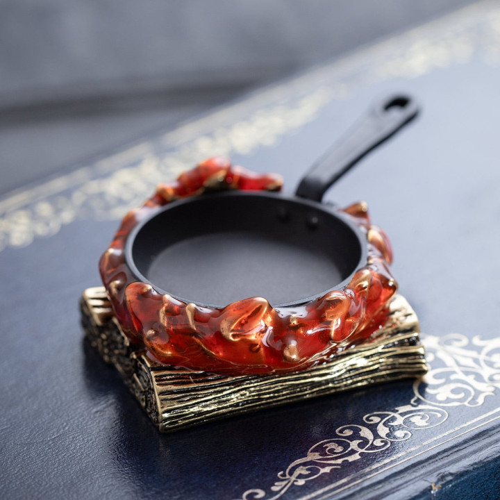 Plateau à bijoux Calcifer -  Le Château ambulant