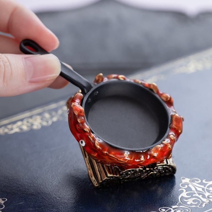 Plateau à bijoux Calcifer -  Le Château ambulant