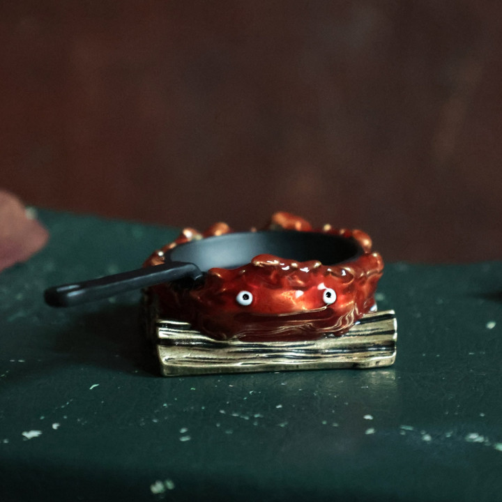 Plateau à bijoux Calcifer -  Le Château ambulant