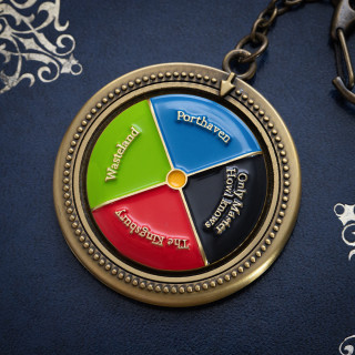 Porte-Clés Métal Disque magique -  Le Château ambulant