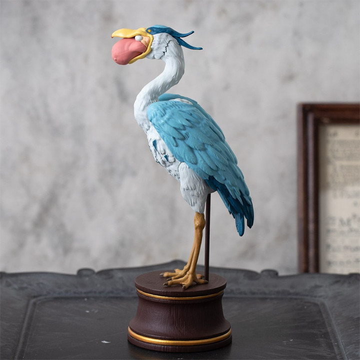 Statue Héron bleu - Le Garçon et le Héron