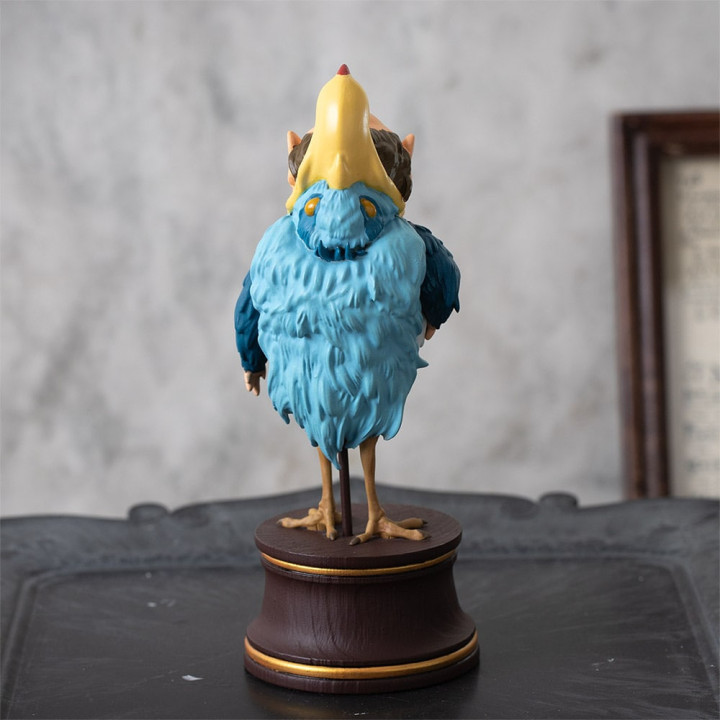 Statue Homme-héron - Le Garçon et le Héron