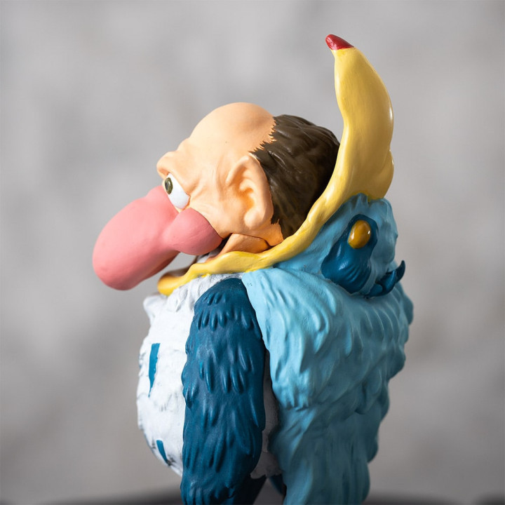 Statue Homme-héron - Le Garçon et le Héron