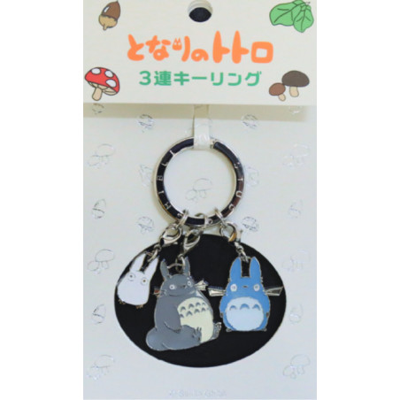 Metal Key Holder Big & Middle & Small Totoro - My Neighbor Totoro