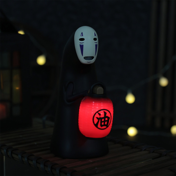 Lanterne No Face à capteur lumineux - Le Voyage de Chihiro