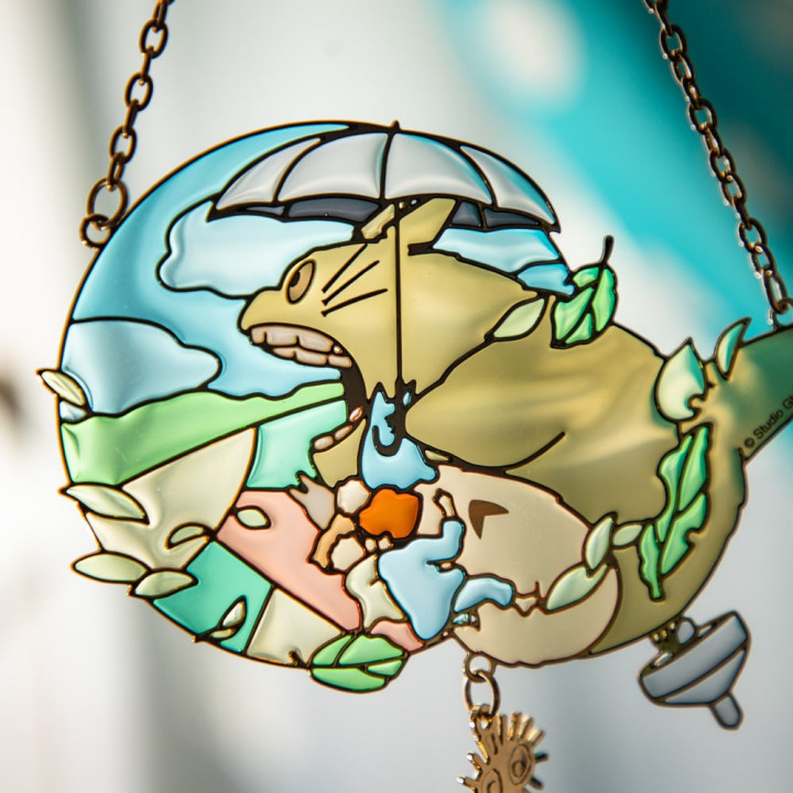 Sun catcher Stained glass Totoro - My Neighbor Totoro