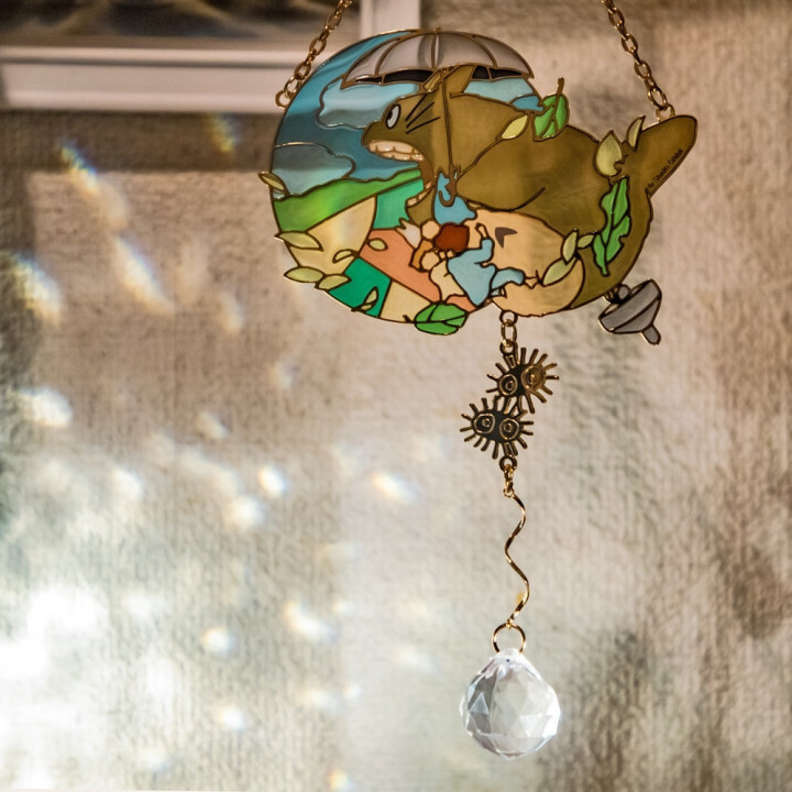 Sun catcher Stained glass Totoro - My Neighbor Totoro
