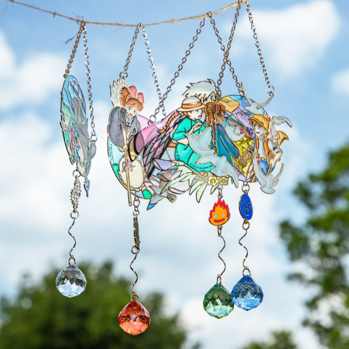 Sun catcher Stained glass Totoro - My Neighbor Totoro