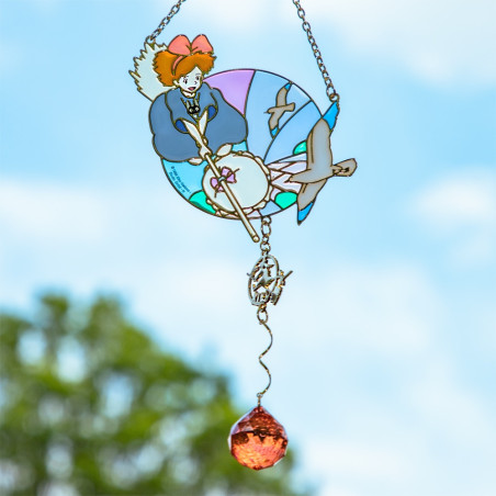 Attrape-soleil vitrail Kiki - Kiki la petite sorcière
