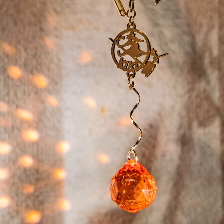 Attrape-soleil vitrail Kiki - Kiki la petite sorcière