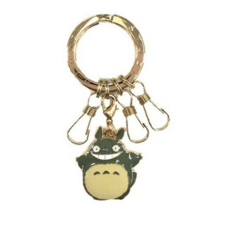 Porte-Clés Métal Totoro Gris Sourire – Mon Voisin Totoro
