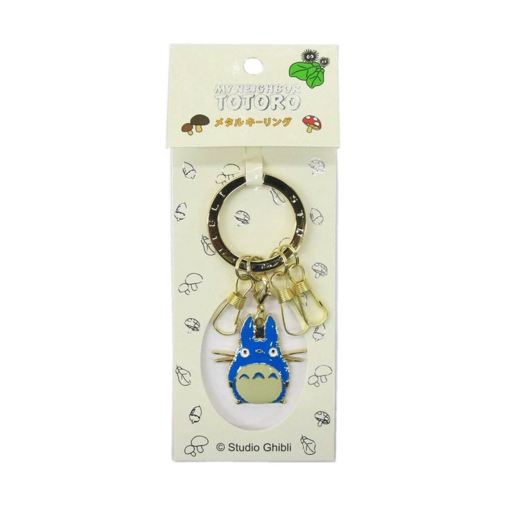 Porte-Clés Métal Totoro Bleu – Mon Voisin Totoro