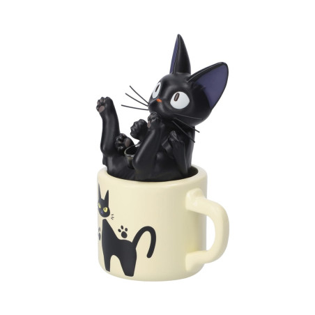 Soliflore Jiji dans sa tasse - Kiki la petite sorcière