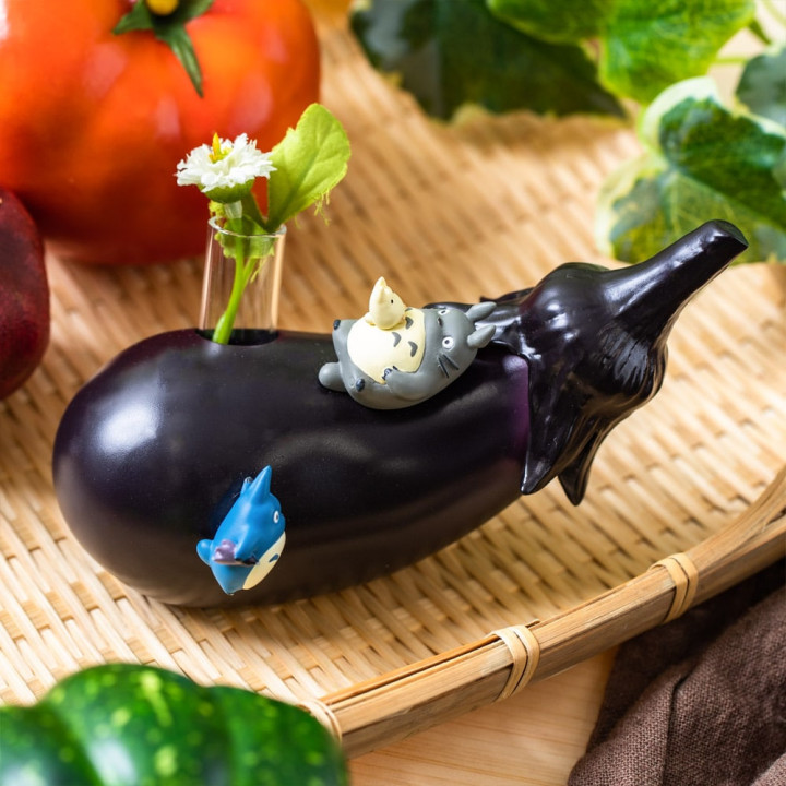 Soliflore Aubergine - Mon Voisin Totoro