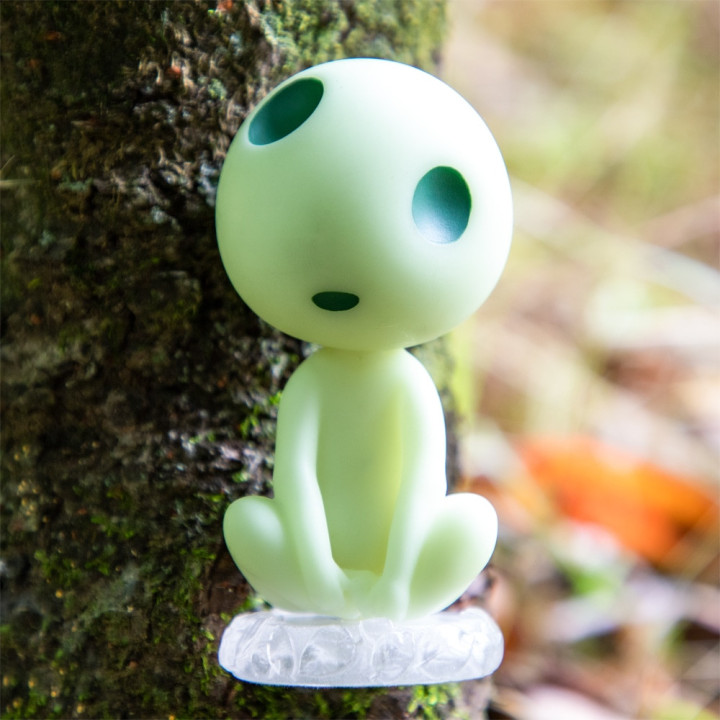 Statue steated Kodama - Princess Mononoke