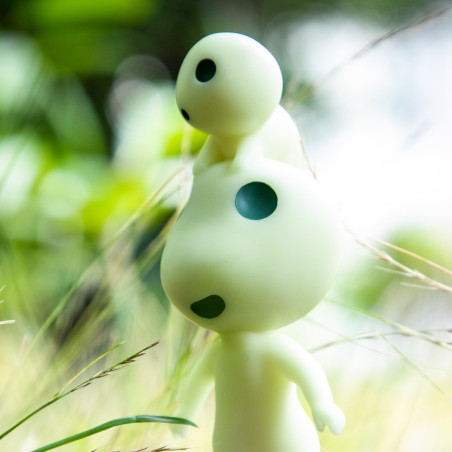 Statue small and big Kodama - Princess Mononoke