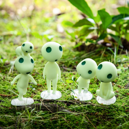 Statue small and big Kodama - Princess Mononoke