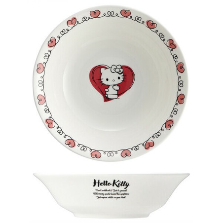Bol à céréales gravé - Hello Kitty