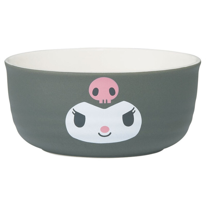 Ceramic straight-edged bowl 400 ml - Kuromi