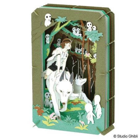 Théâtre de papier la forêt où vivent les Kodama - Princesse Mononoké
