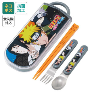 Set Baguettes Cuillère Fourchette Équipe 7 - Naruto-4973307690457_4973307690457_01.jpg