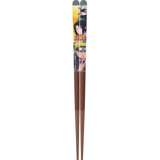 Baguettes laquées 21cm Marron Équipe 7 - Naruto