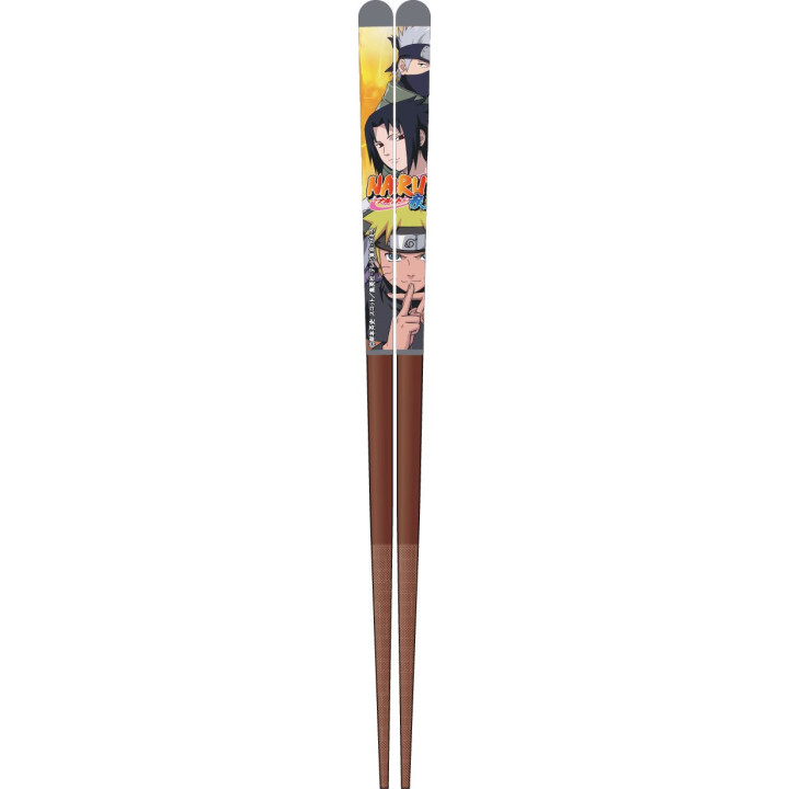Baguettes laquées 21cm Marron Équipe 7 - Naruto