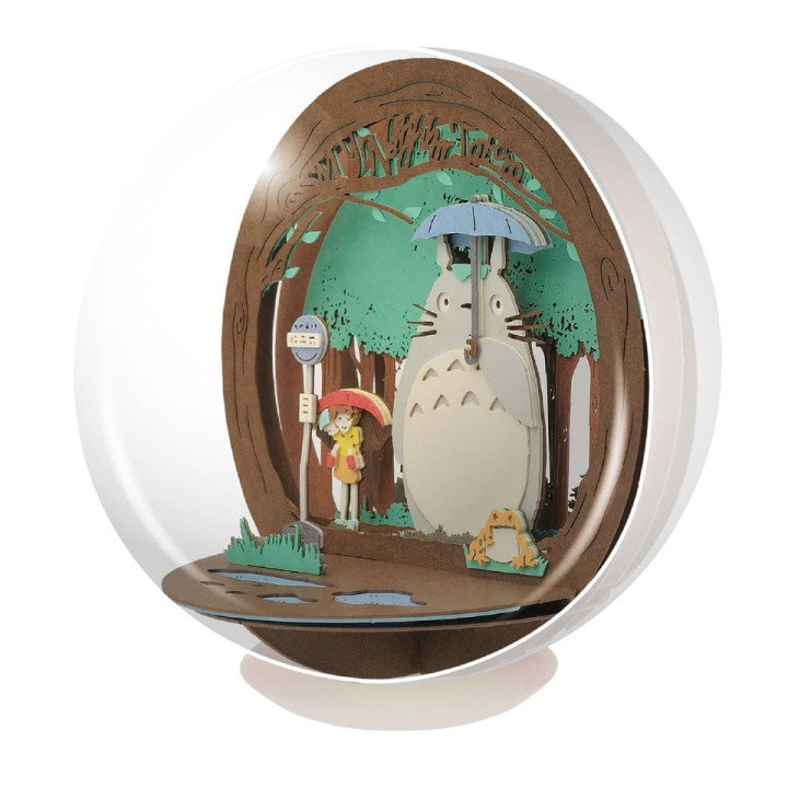 Théâtre de papier sphère Arrêt de bus - Mon voisin Totoro