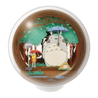 Théâtre de papier sphère Arrêt de bus - Mon voisin Totoro