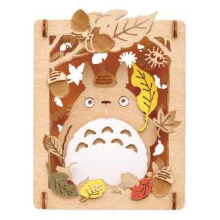 Théâtre de papier Style bois Totoro Forêt - Mon Voisin Totoro