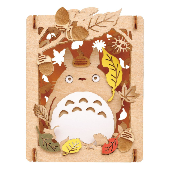 Théâtre de papier Style bois Totoro Forêt - Mon Voisin Totoro